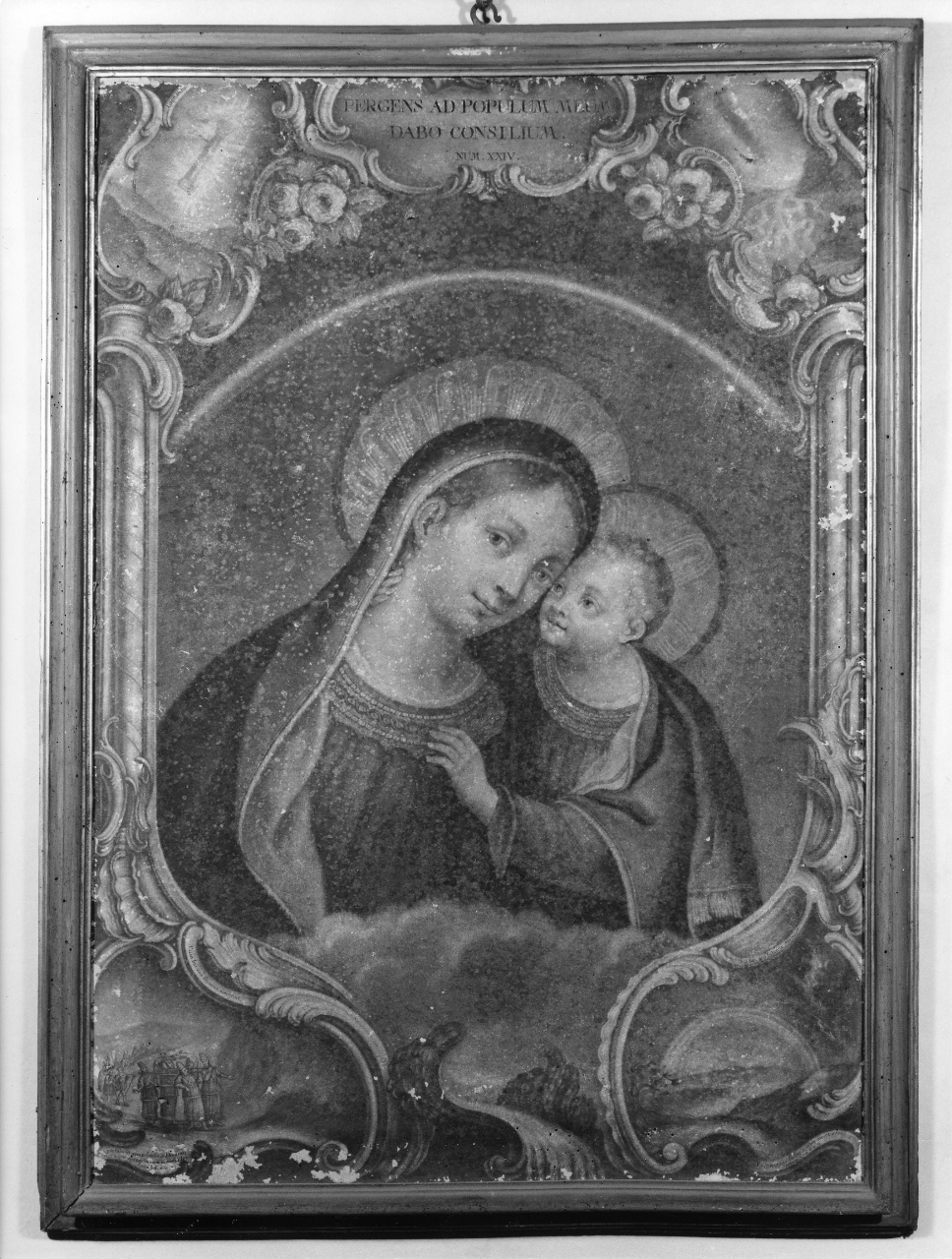 Madonna del Buon Consiglio (stampa) - ambito tedesco (seconda metà sec. XVIII)