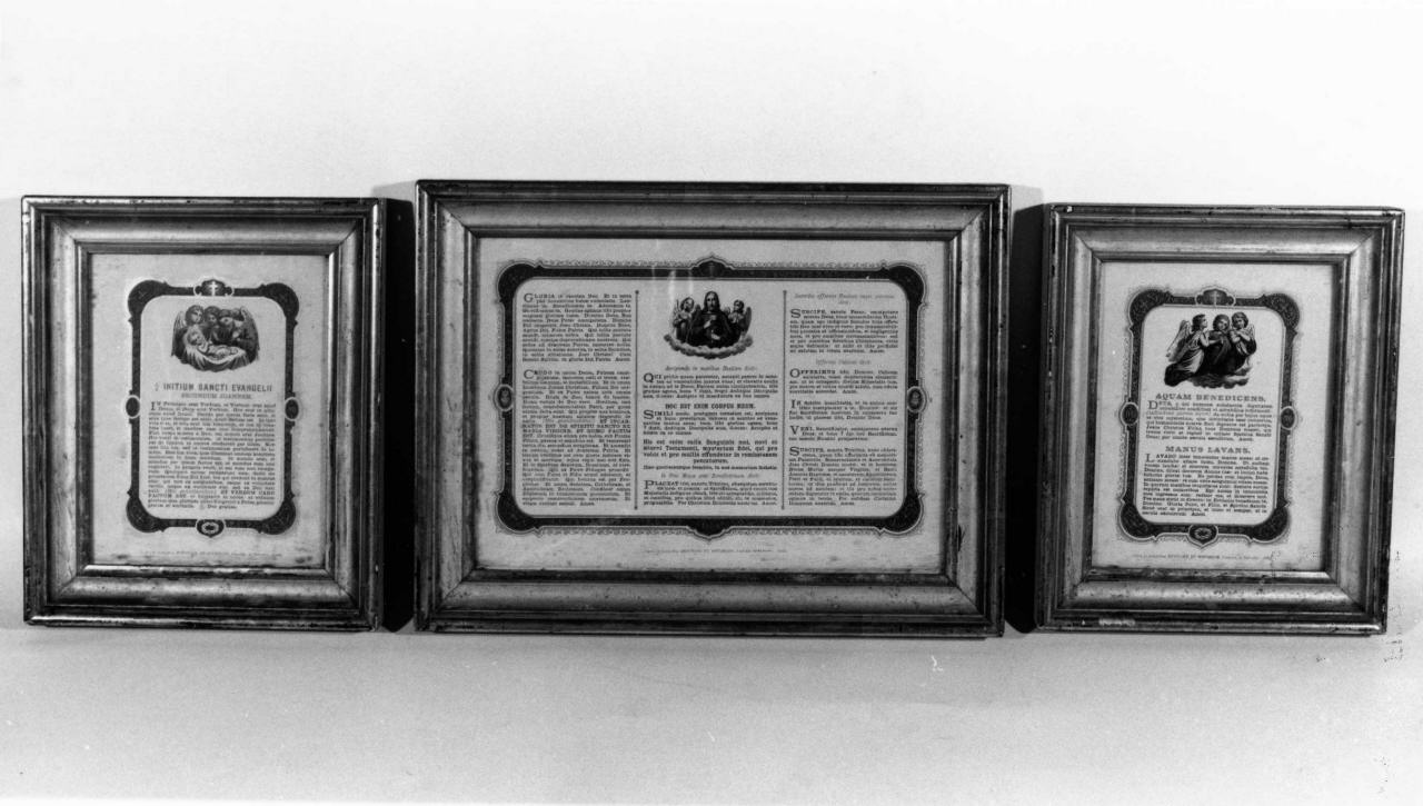 Soggetti sacri (stampa a colori) - ambito svizzero (sec. XX)