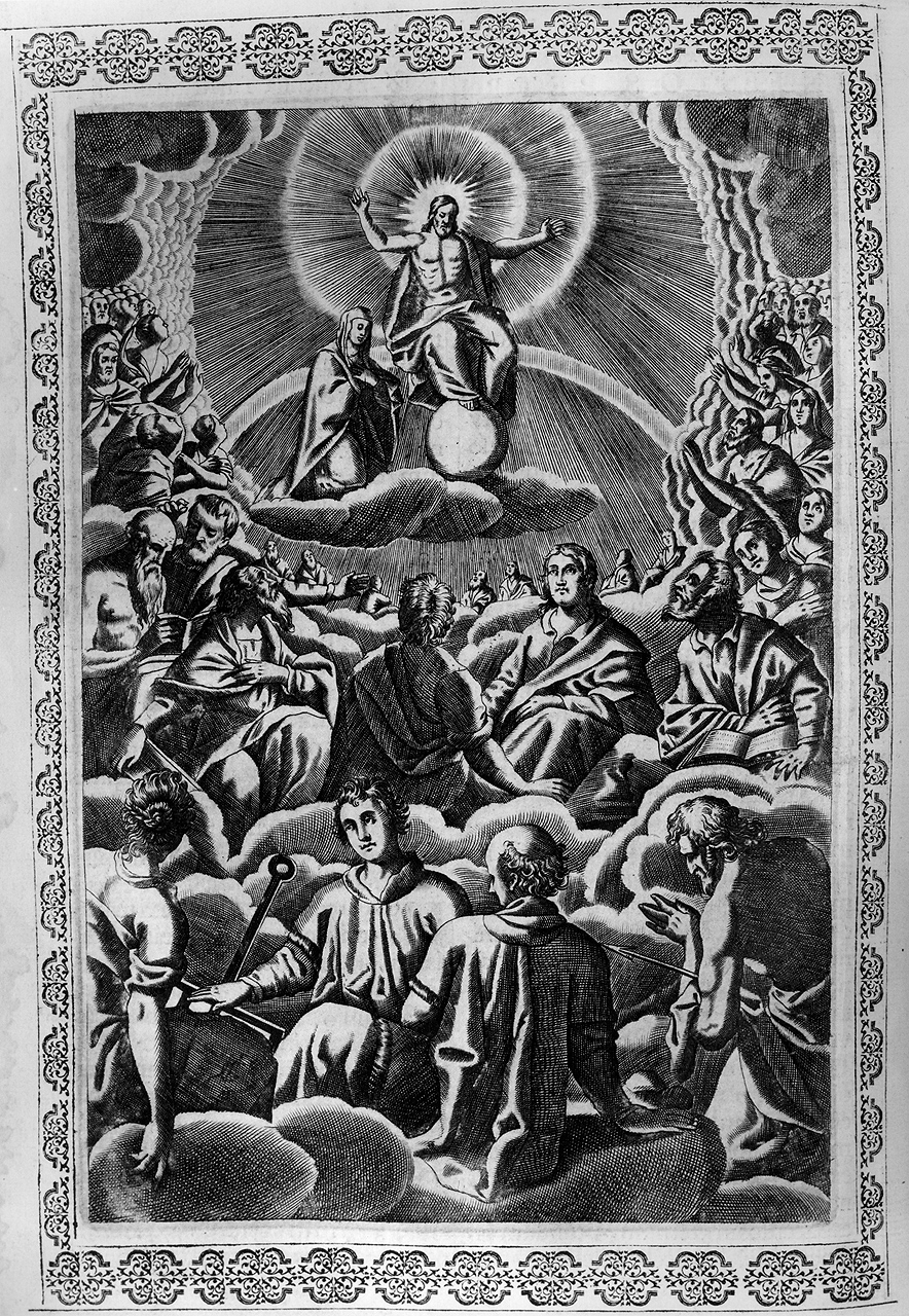 Cristo in gloria (stampa) - ambito veneto (ultimo quarto sec. XVIII)