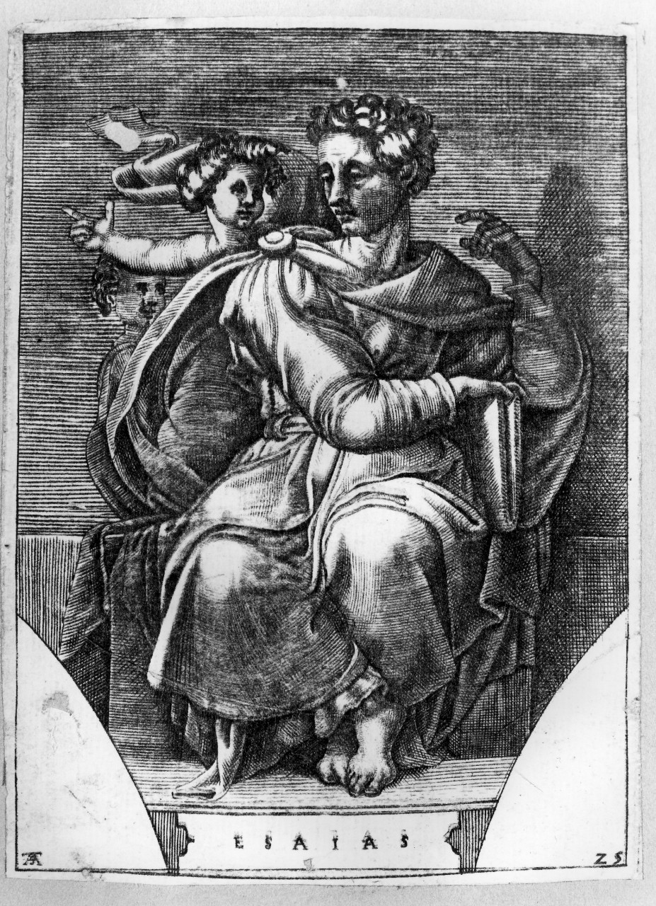 opera di Michelangelo (stampa, serie) di Buonarroti Michelangelo, Scultori Adamo detto Mantovano (ultimo quarto sec. XVI)