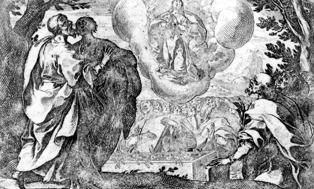 assunzione della Madonna (stampa, serie) di Schiaminossi Raffaello (primo quarto sec. XVII)