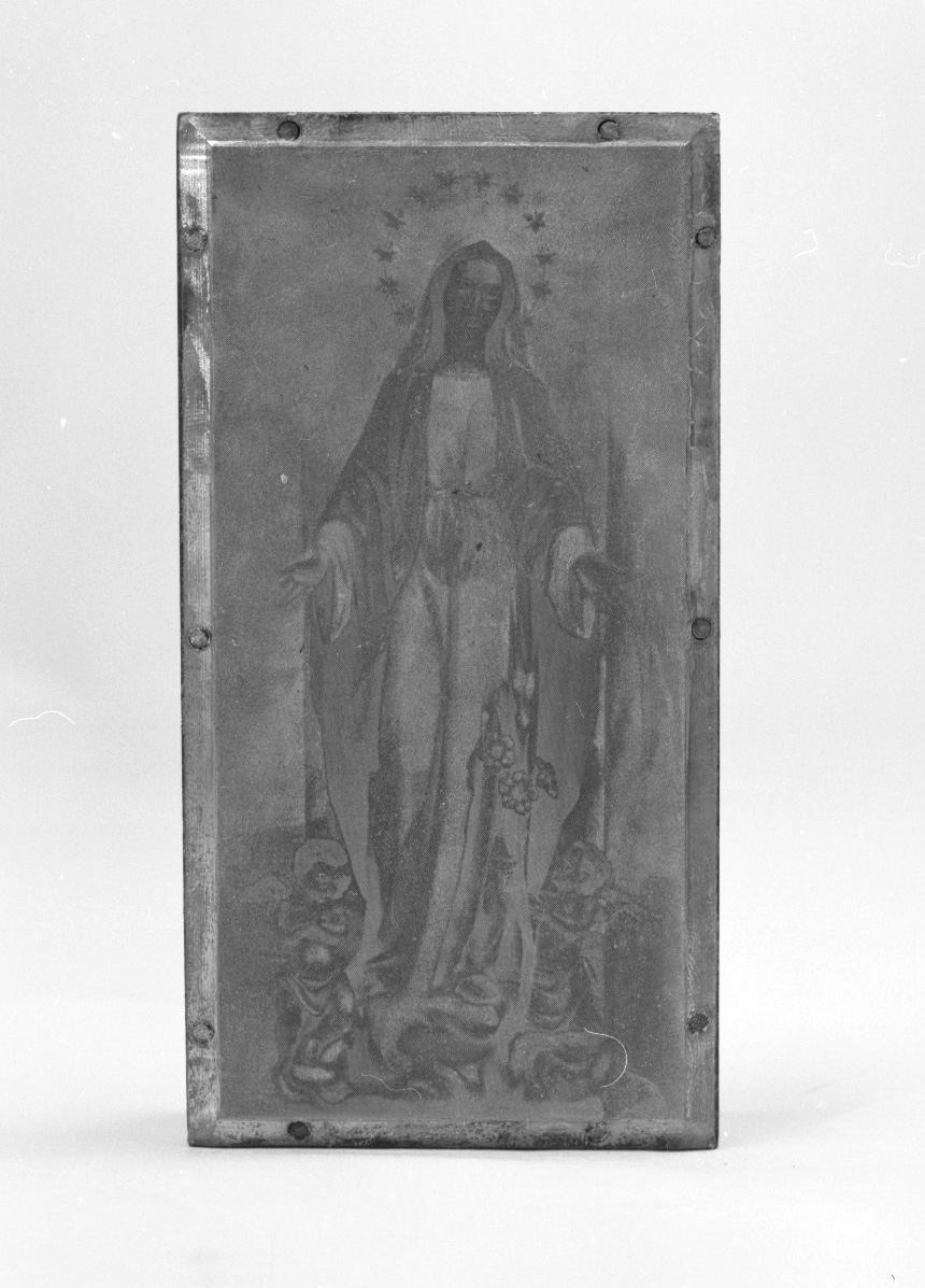 Madonna della Misericordia (matrice) - ambito senese (prima metà sec. XX)