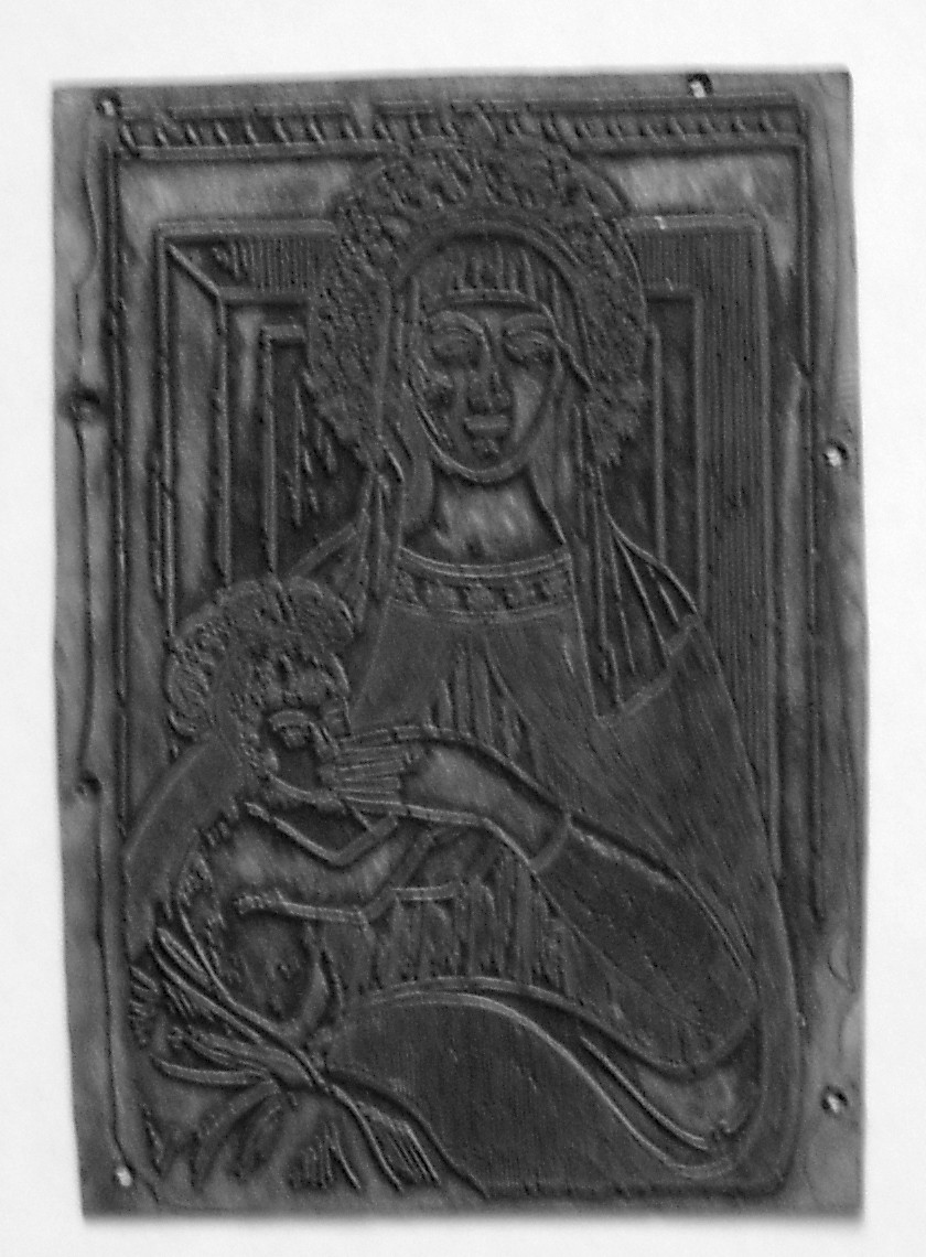 Madonna del Latte, Madonna con Bambino (matrice) - bottega toscana (sec. XIX)
