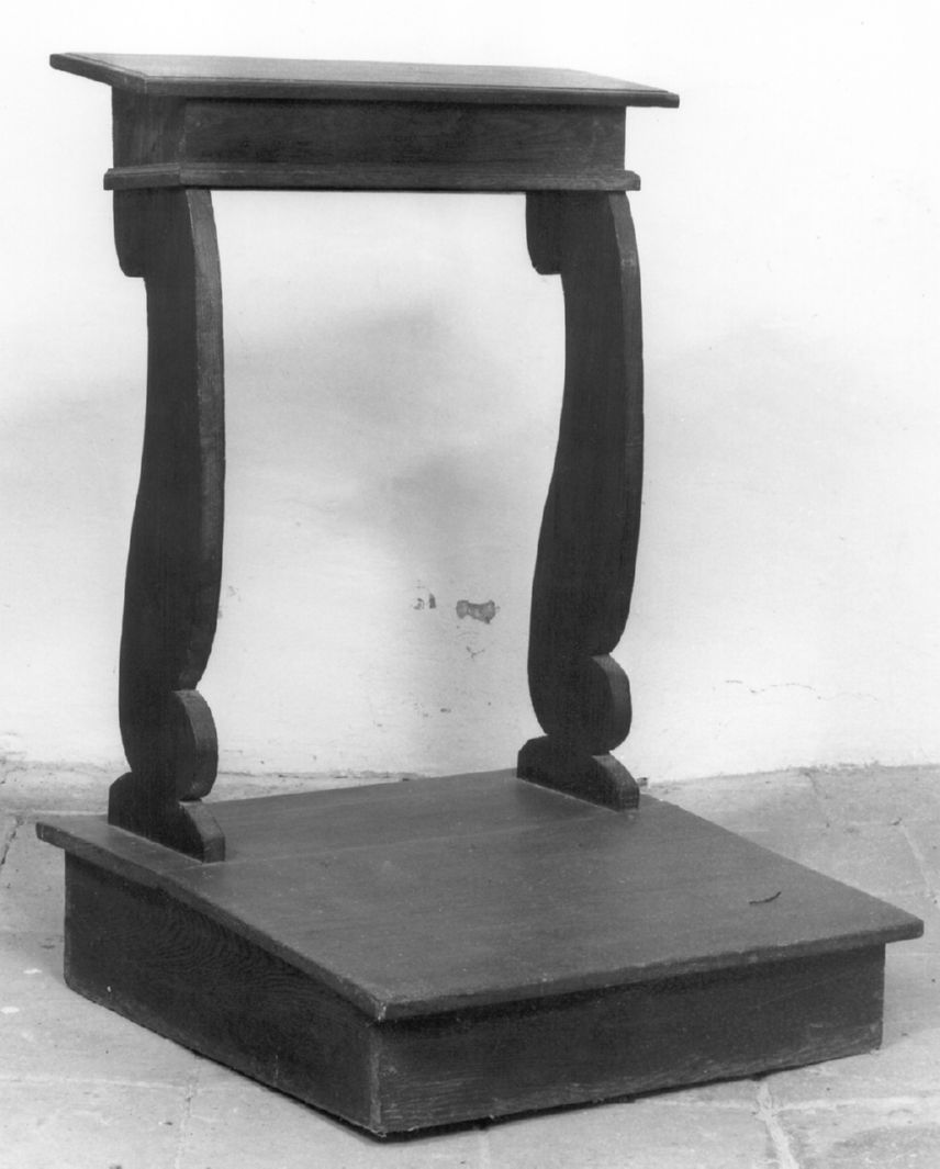 inginocchiatoio - bottega toscana (prima metà sec. XX)