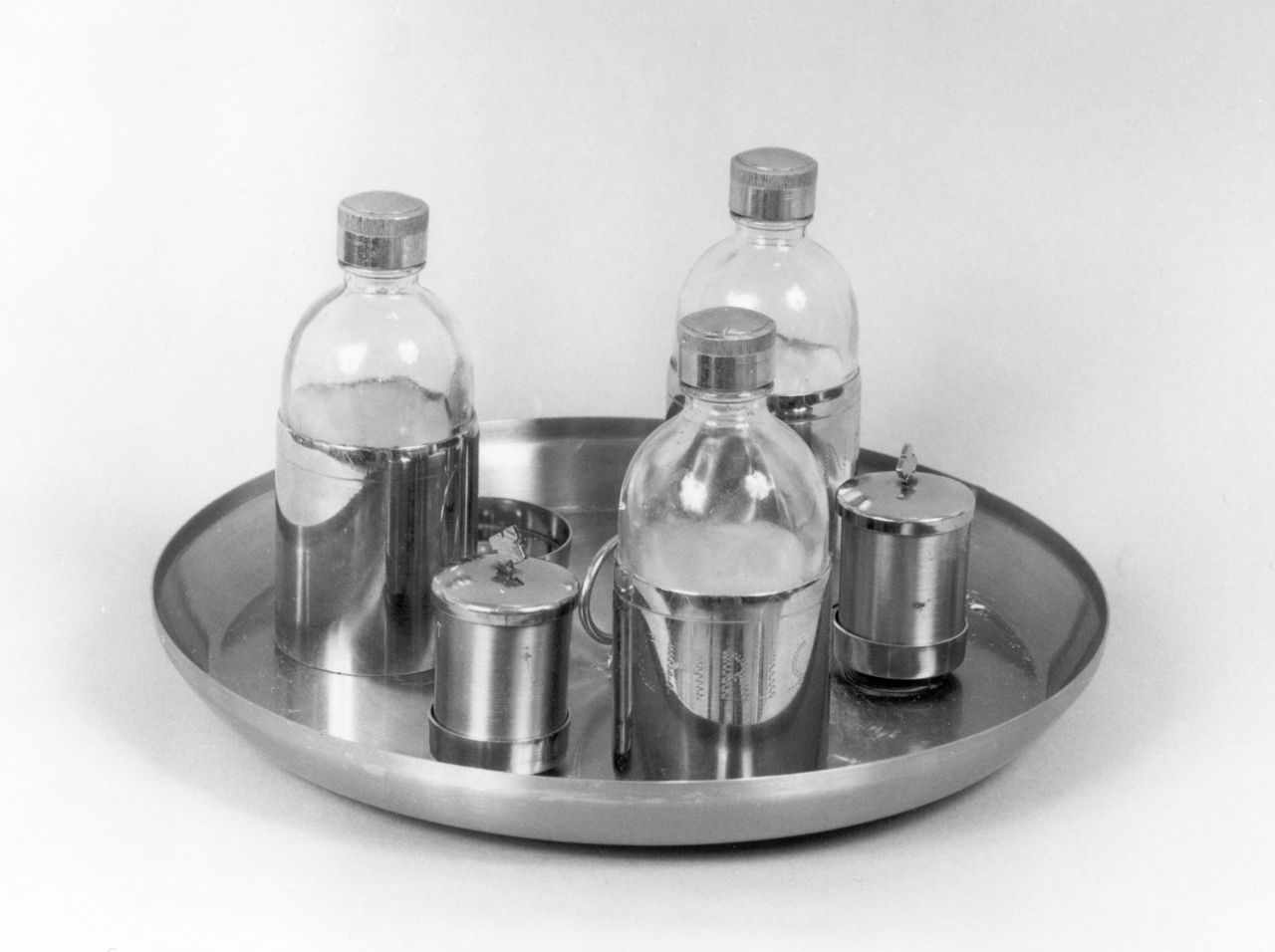 servizio cerimoniale da battesimo - produzione italiana (prima metà sec. XX)