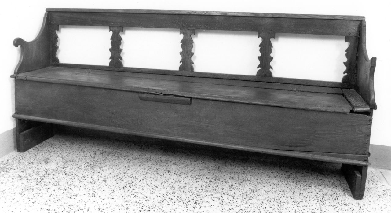 panca - bottega toscana (seconda metà sec. XIX)