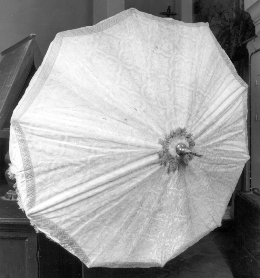 ombrellino processionale - manifattura toscana (seconda metà sec. XIX)