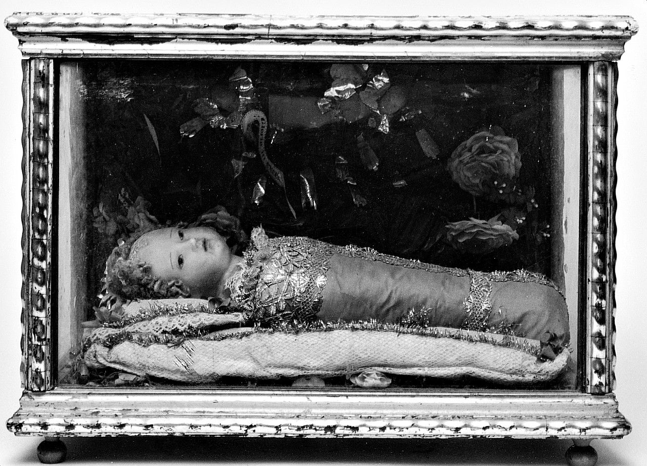 Gesù Bambino (statuetta devozionale) - bottega toscana (sec. XVIII)