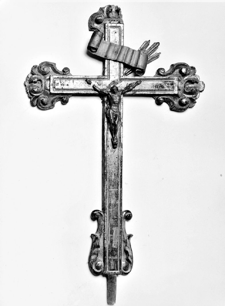 Cristo crocifisso (croce d'altare) - bottega toscana (sec. XVIII)