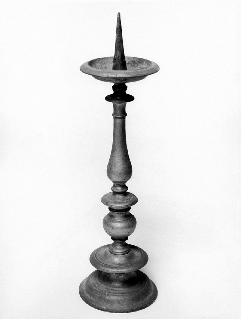 candeliere d'altare - bottega toscana (sec. XVII)