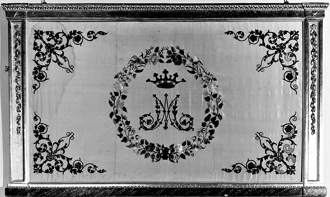 motivi decorativi vegetali (paliotto - a pannello piano) - bottega toscana (seconda metà sec. XIX)