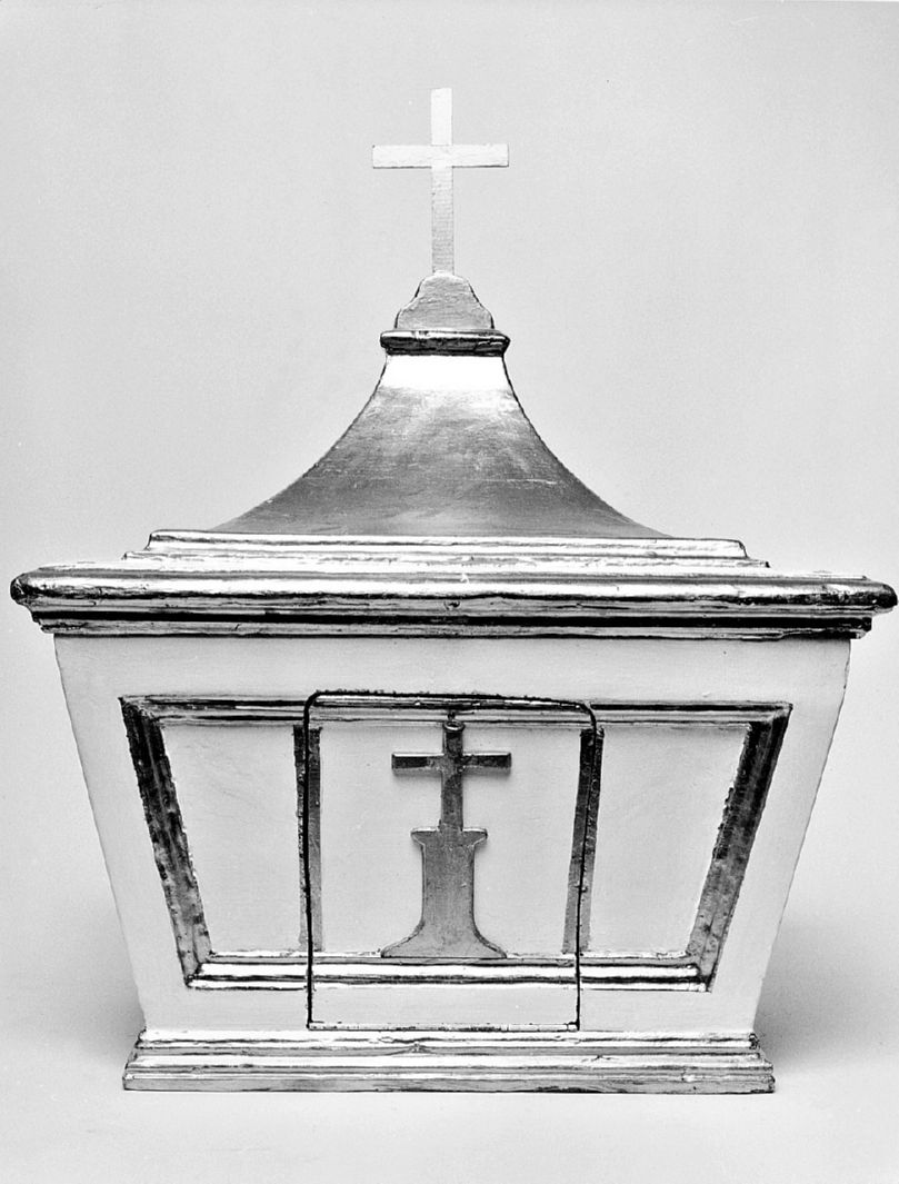 tabernacolo portatile - bottega toscana (seconda metà sec. XIX)