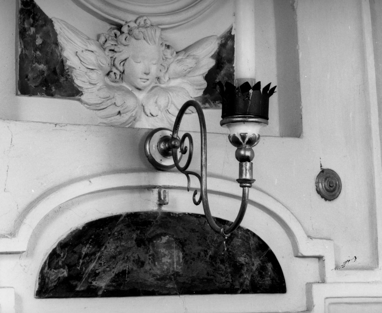 candeliere da parete - bottega toscana (seconda metà sec. XVIII)