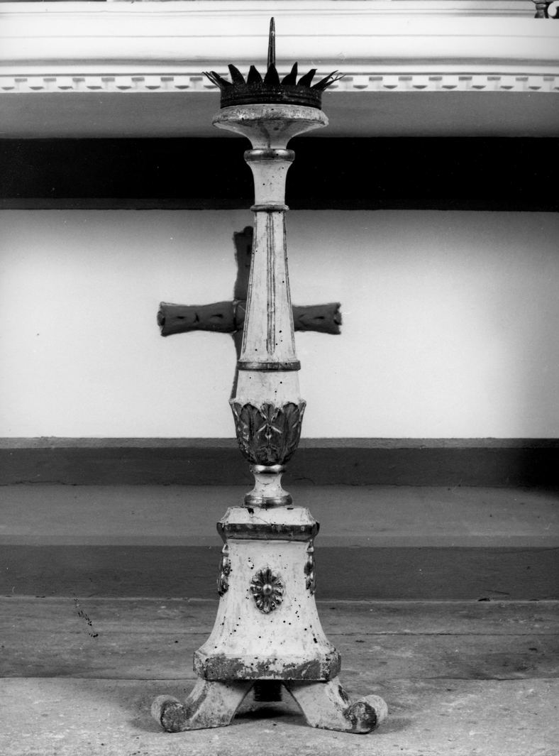 candeliere, serie - bottega toscana (primo quarto sec. XIX)