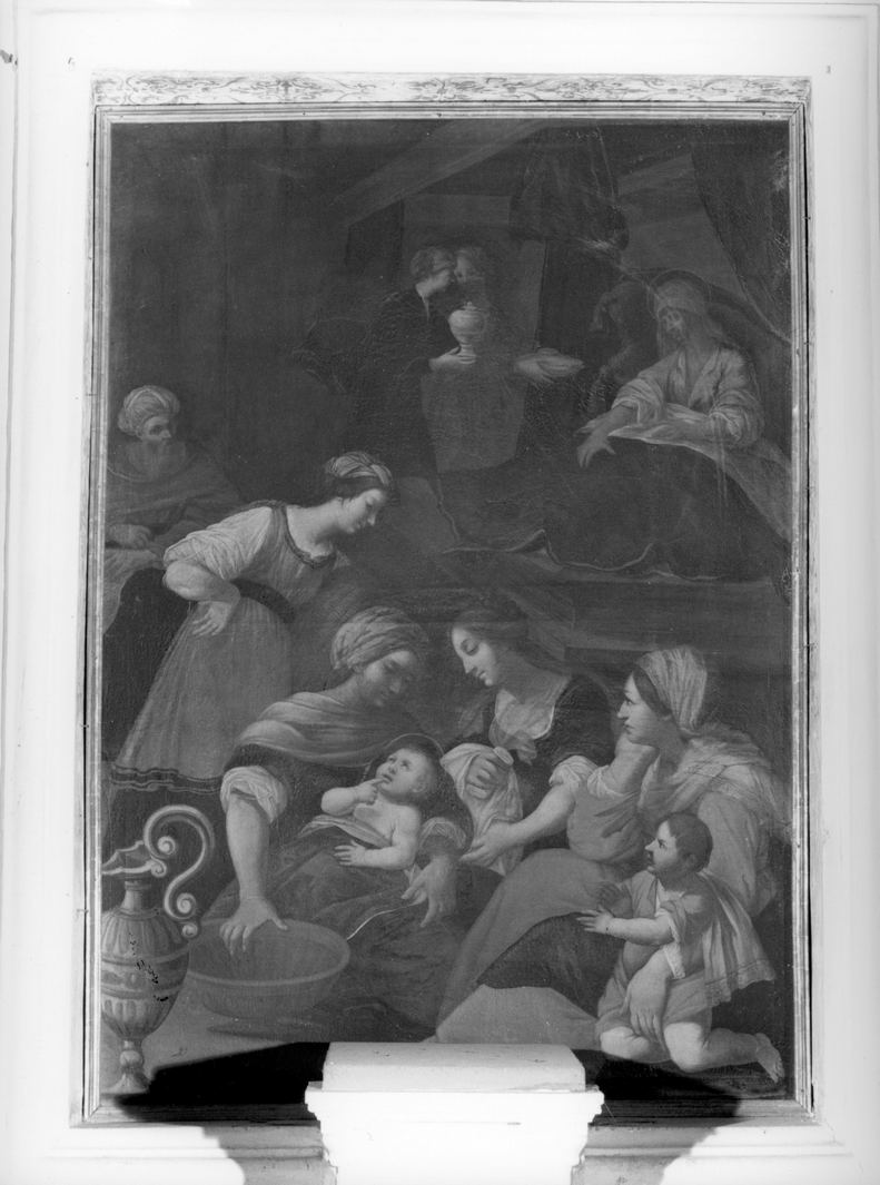 nascita di Maria Vergine (dipinto) - ambito toscano (prima metà sec. XVIII)