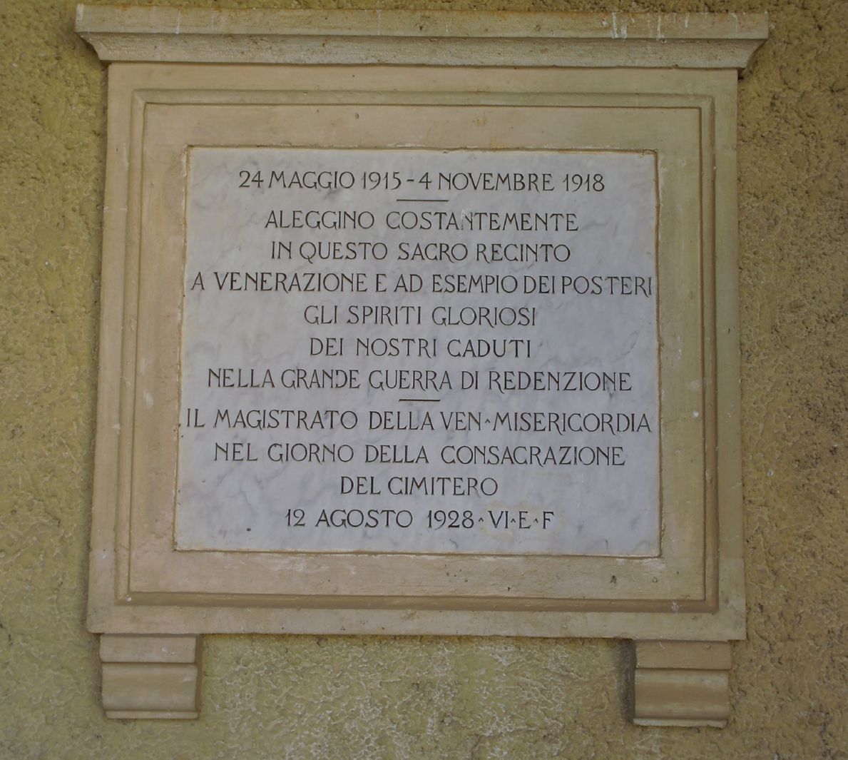 lapide commemorativa - bottega toscana (sec. XX)