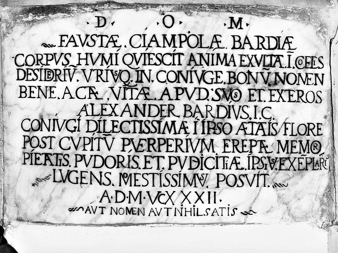 lapide tombale - bottega toscana (sec. XVI)