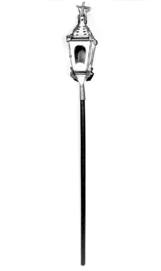 lanterna processionale, serie - bottega toscana (sec. XIX)