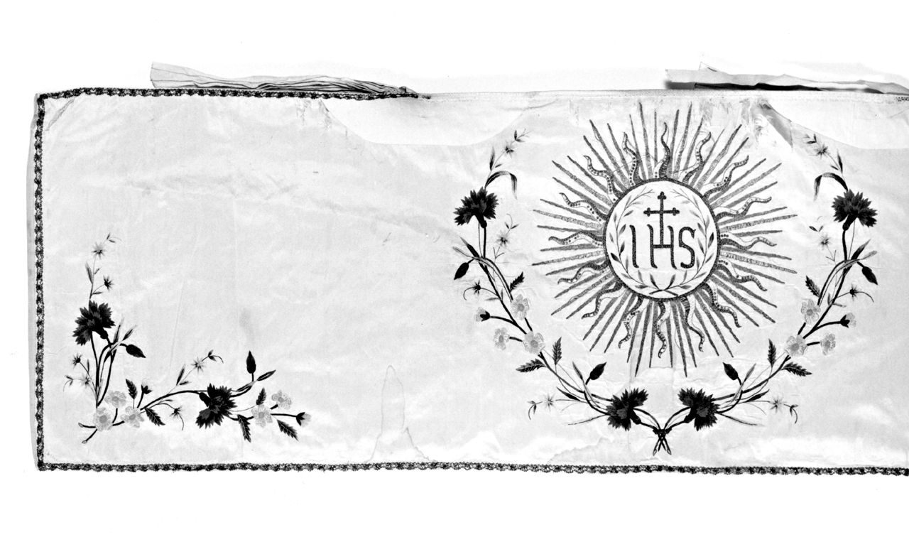 velo omerale - manifattura toscana (seconda metà sec. XIX)