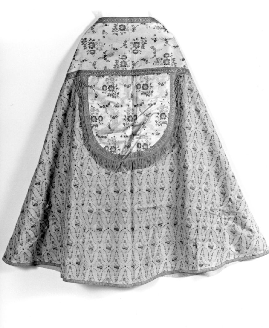 piviale - manifattura italiana (prima metà sec. XIX)