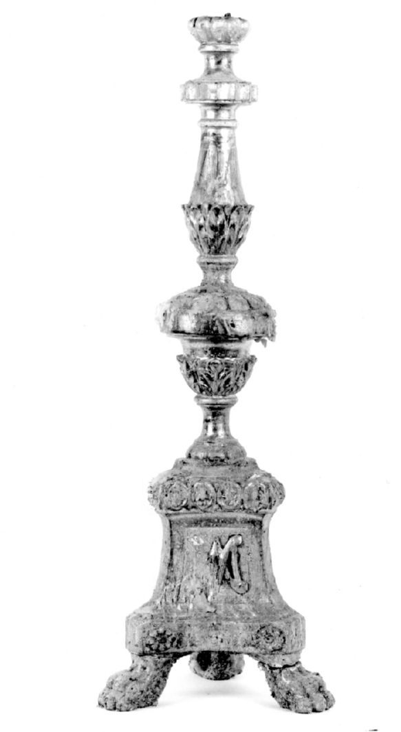 candeliere, serie - bottega toscana (prima metà sec. XIX)