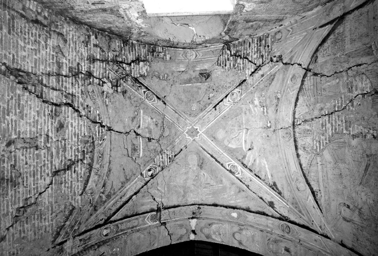 quattro evangelisti (dipinto, elemento d'insieme) di Cristoforo di Bindaccio detto Malarba, Meo di Pietro (sec. XIV)