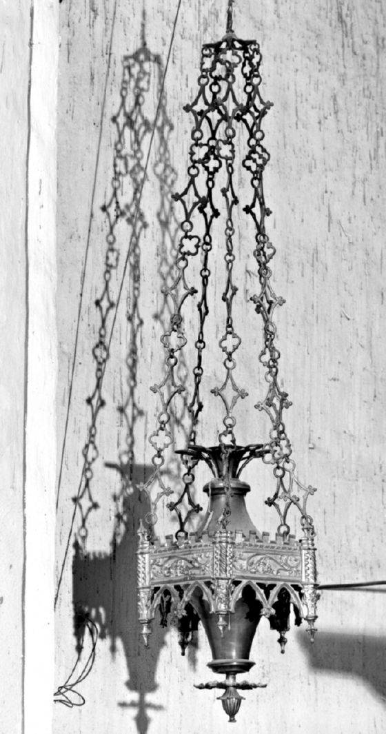 lampadario, serie - bottega senese (primo quarto sec. XX)