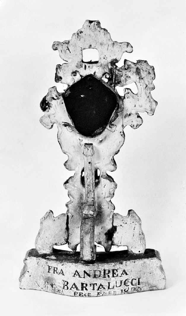 reliquiario - a ostensorio - bottega toscana (sec. XIX)