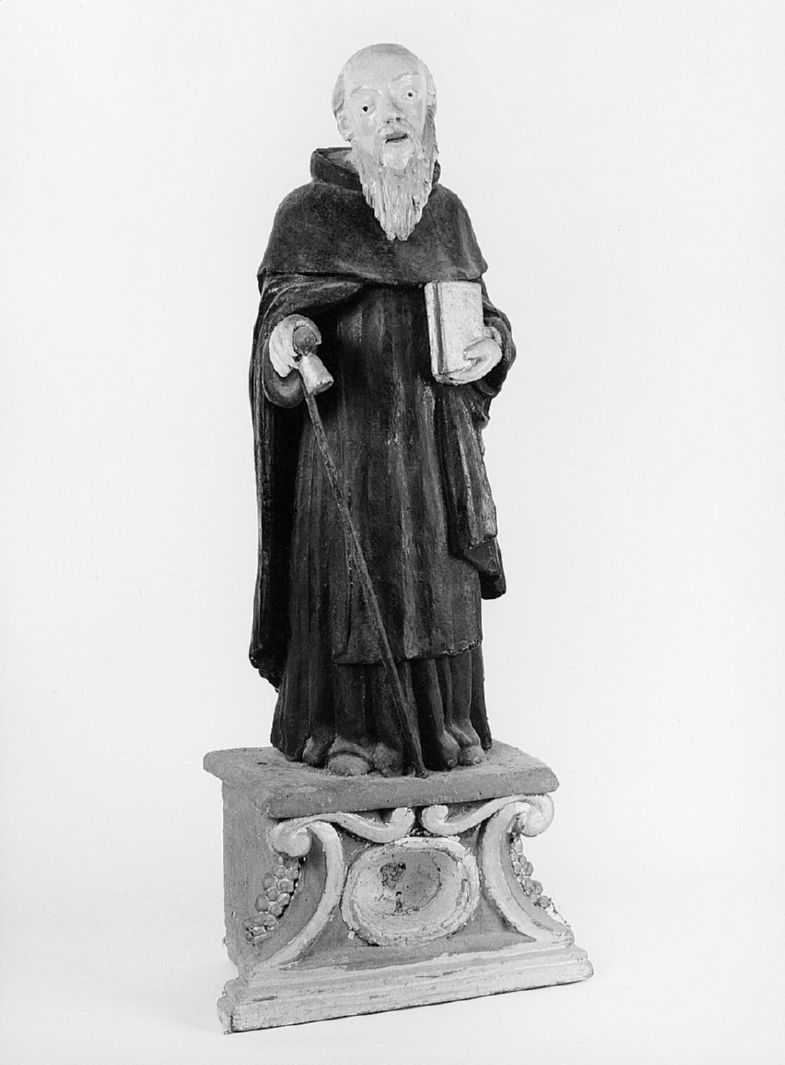 Sant'Antonio Abate (reliquiario - a ostensorio) - bottega toscana (sec. XIX)