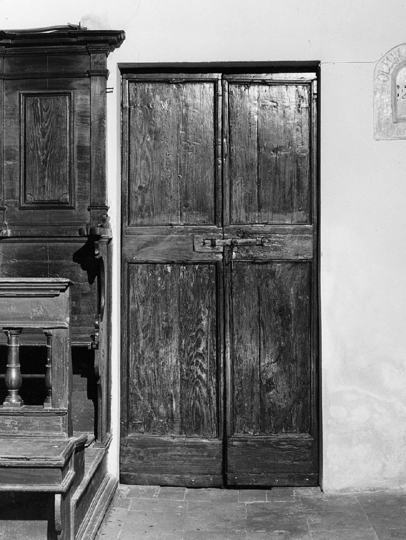 porta, serie - bottega toscana (sec. XIX)