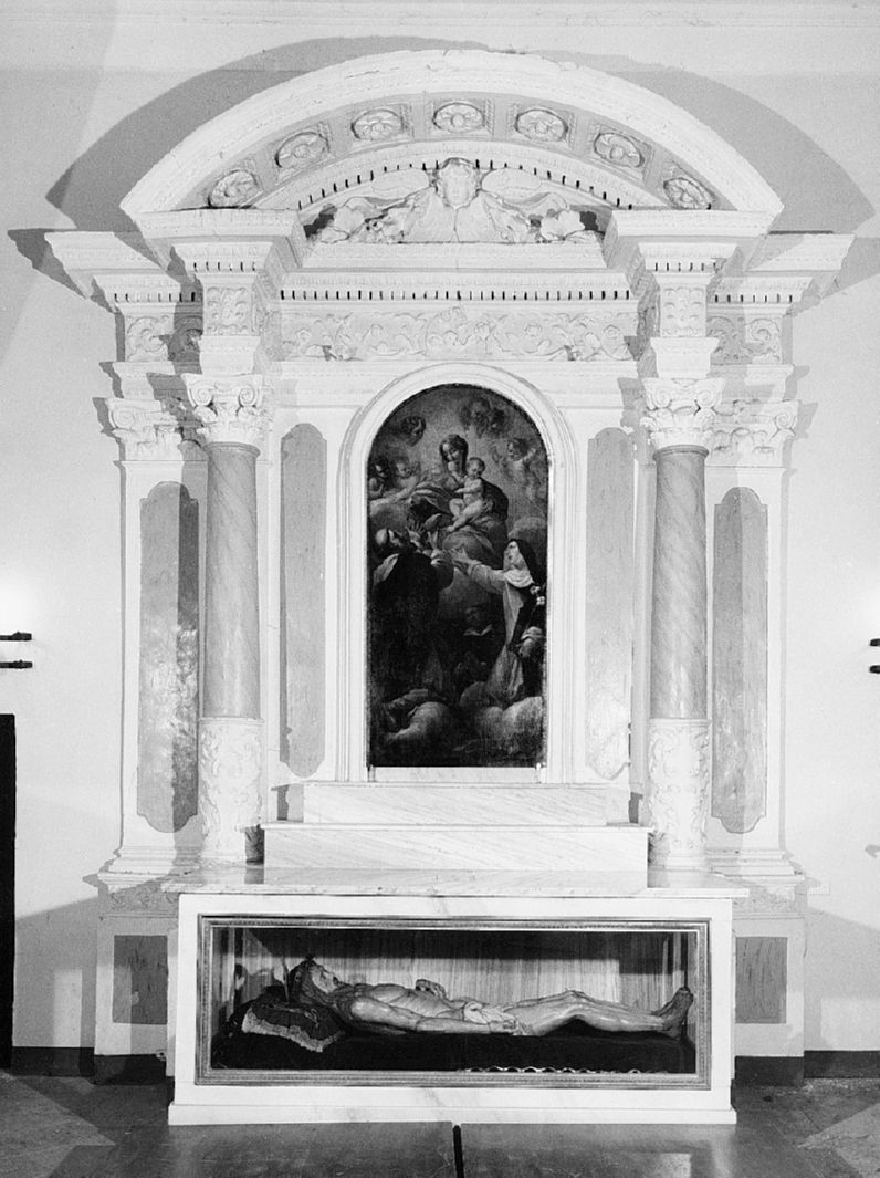 altare - bottega toscana (prima metà sec. XVII)