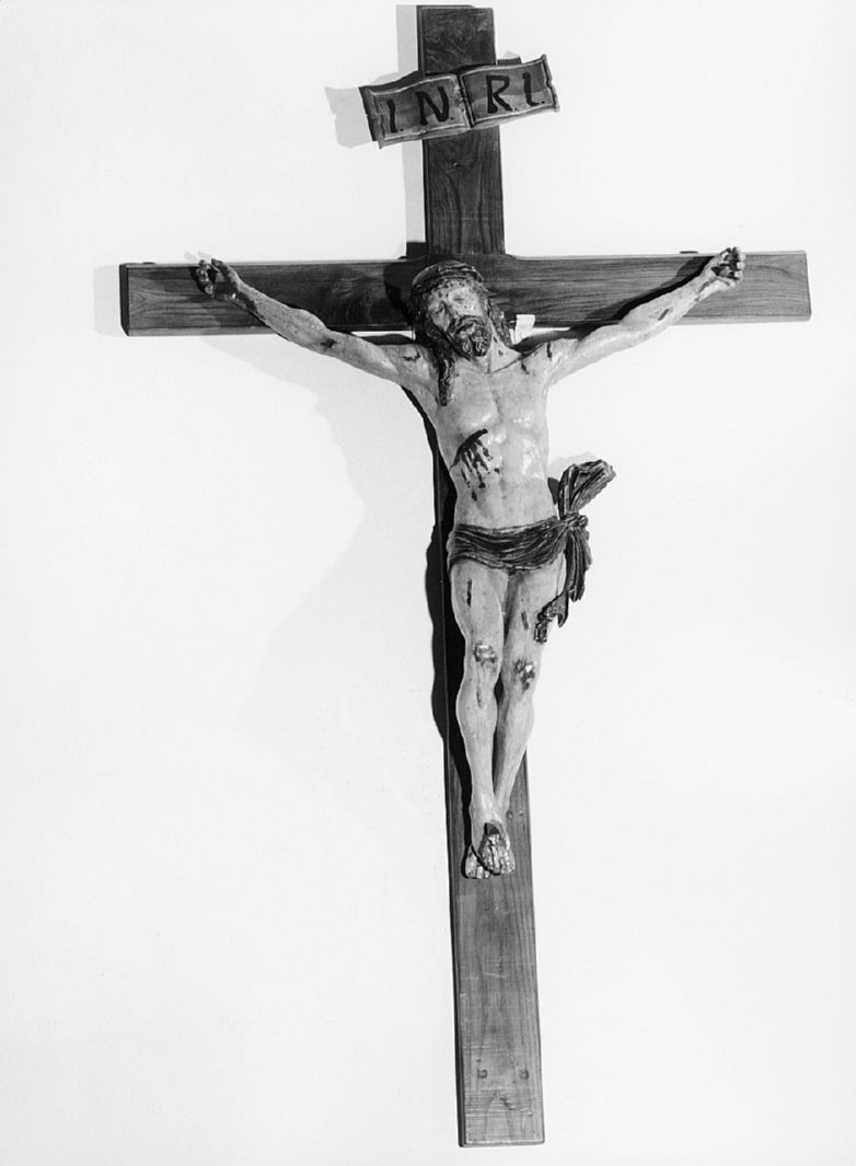 Cristo crocifisso (crocifisso) - bottega toscana (sec. XIX)