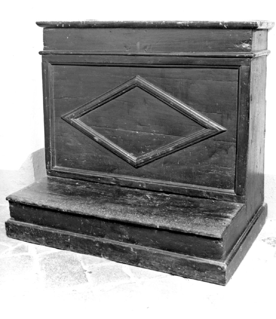 inginocchiatoio - bottega toscana (seconda metà sec. XIX)