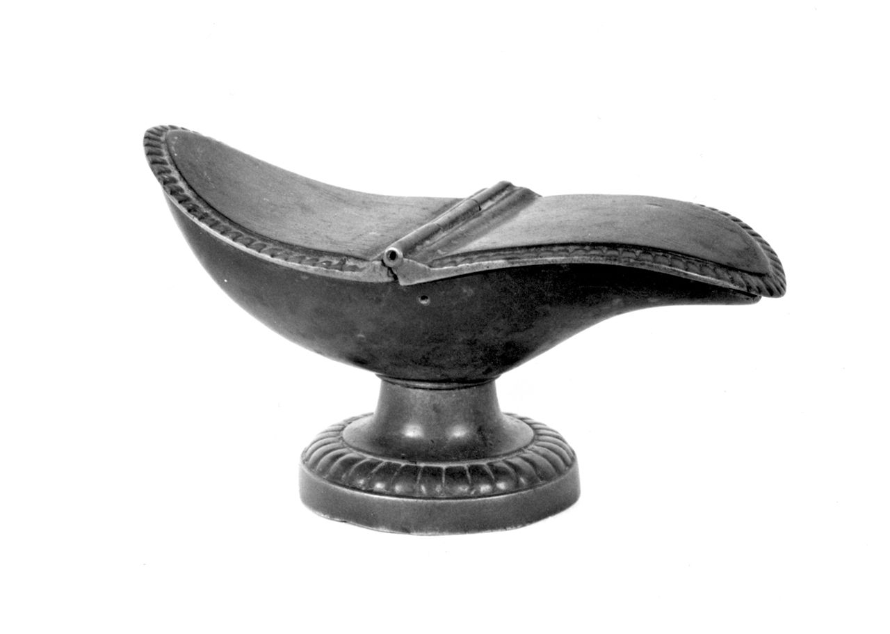 navicella portaincenso - bottega italiana (secc. XIX/ XX)