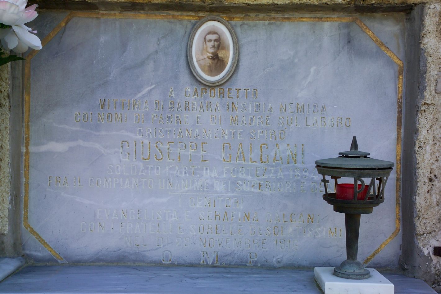 lapide tombale - bottega toscana (sec. XX)