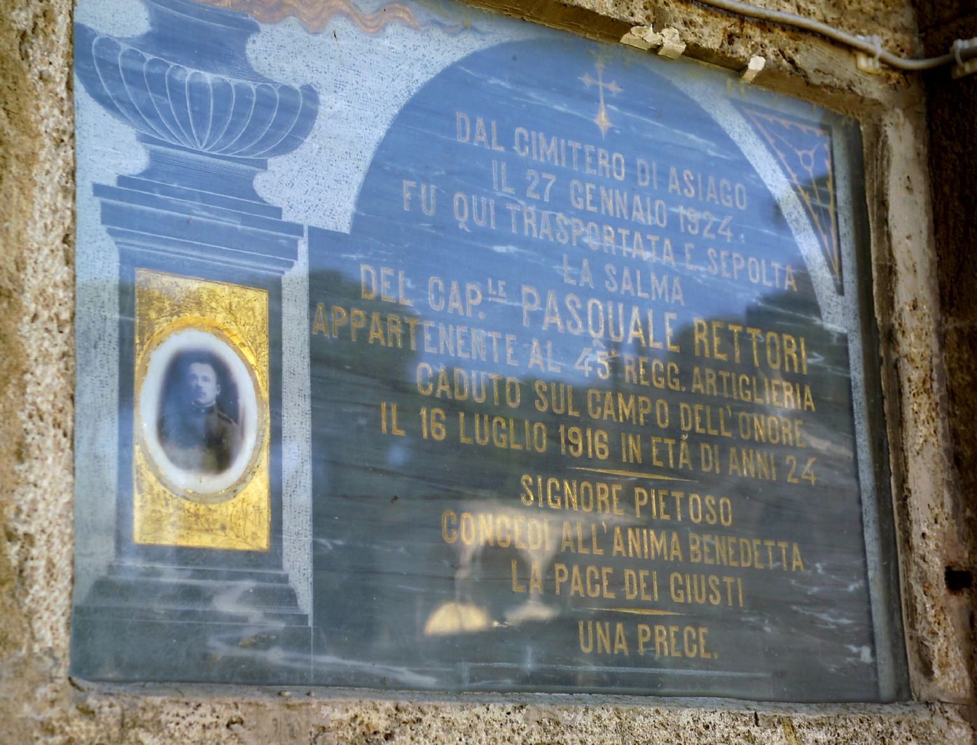 lapide tombale - bottega toscana (sec. XX)