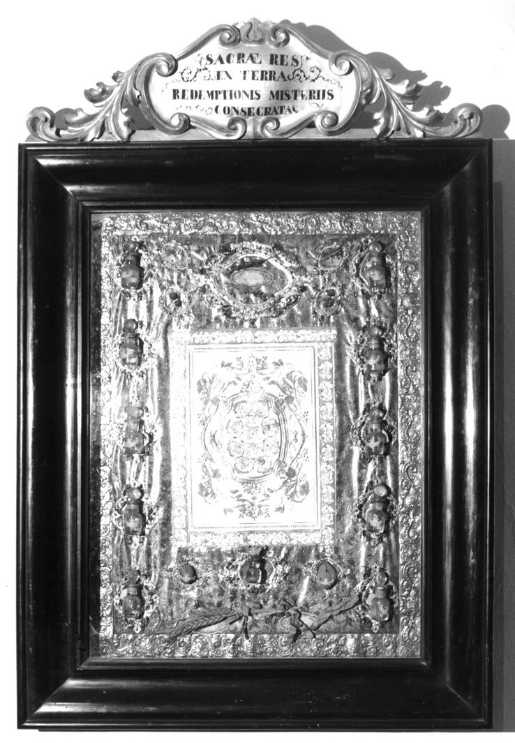 reliquiario - a tabella - bottega toscana (sec. XIX)