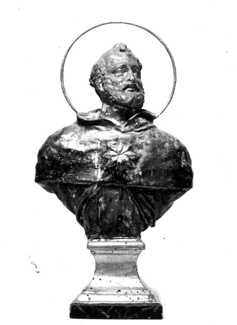 San Tommaso d'Aquino (busto, elemento d'insieme) - bottega toscana (seconda metà sec. XVIII)