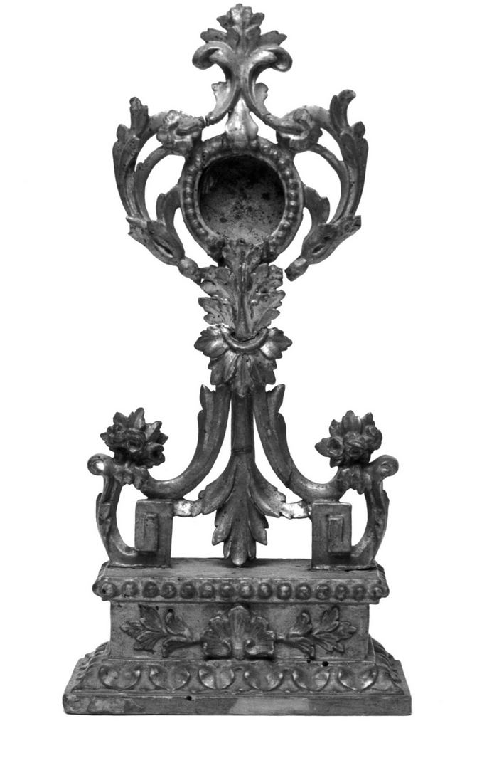 reliquiario - a ostensorio - bottega toscana (secc. XVII/ XVIII)
