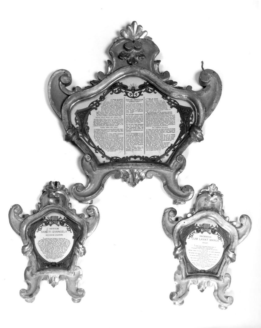 cartagloria, serie - bottega toscana (seconda metà sec. XVIII)