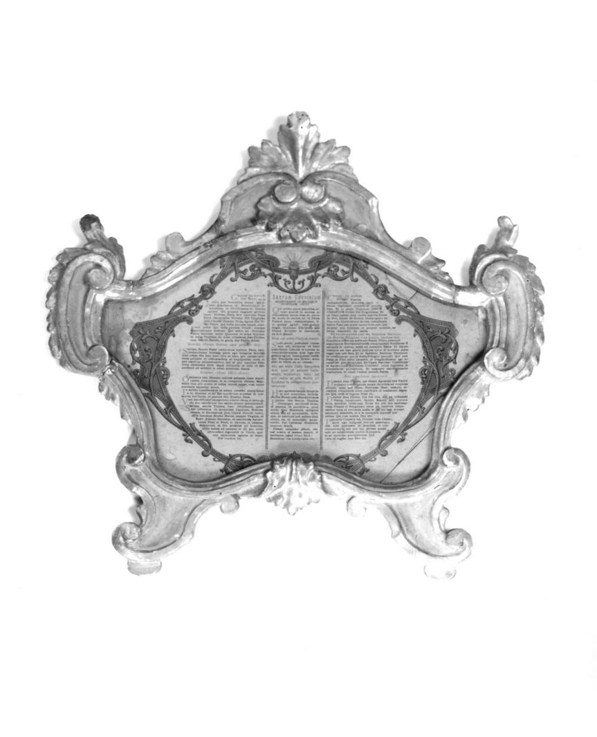 cartagloria - bottega toscana (seconda metà sec. XVIII)