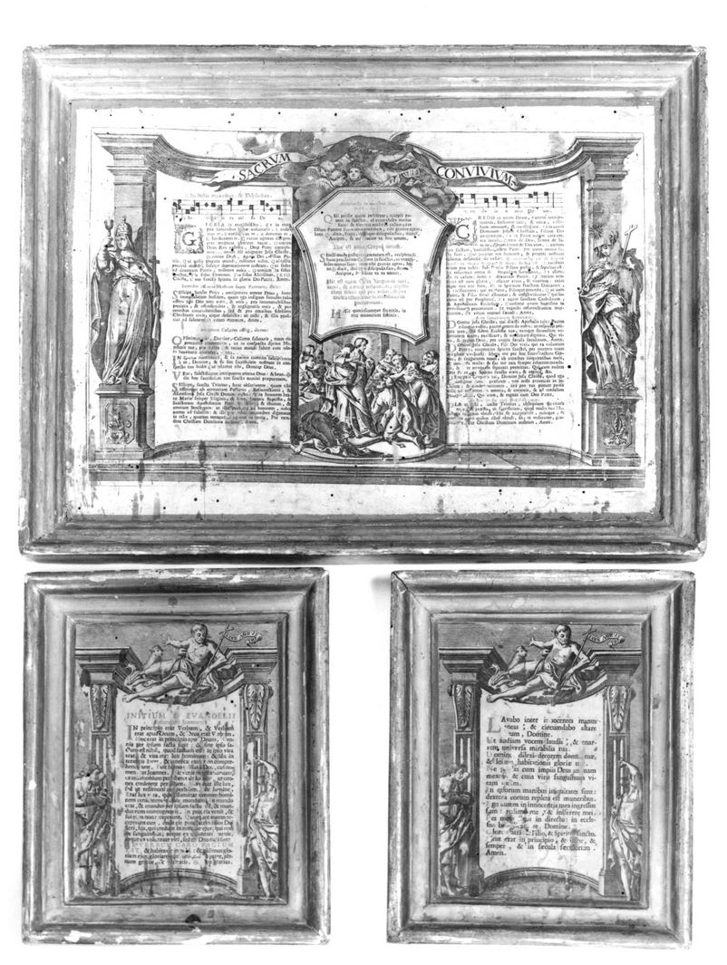 cartagloria, serie - bottega toscana (seconda metà sec. XIX)