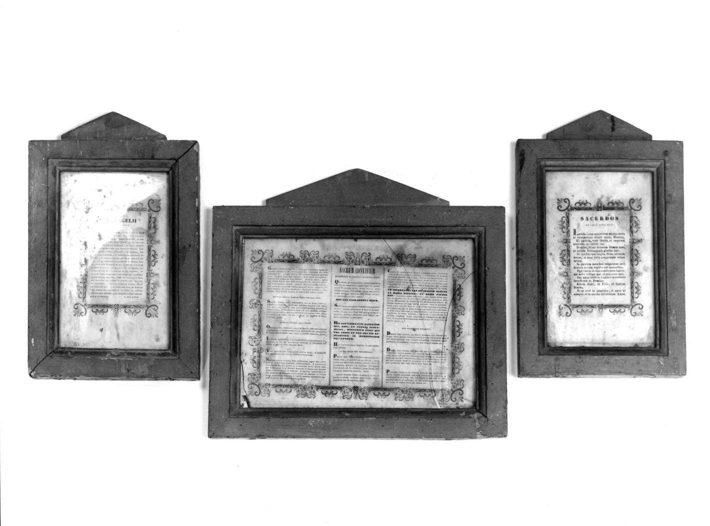 cartagloria, serie - bottega toscana (seconda metà sec. XIX)