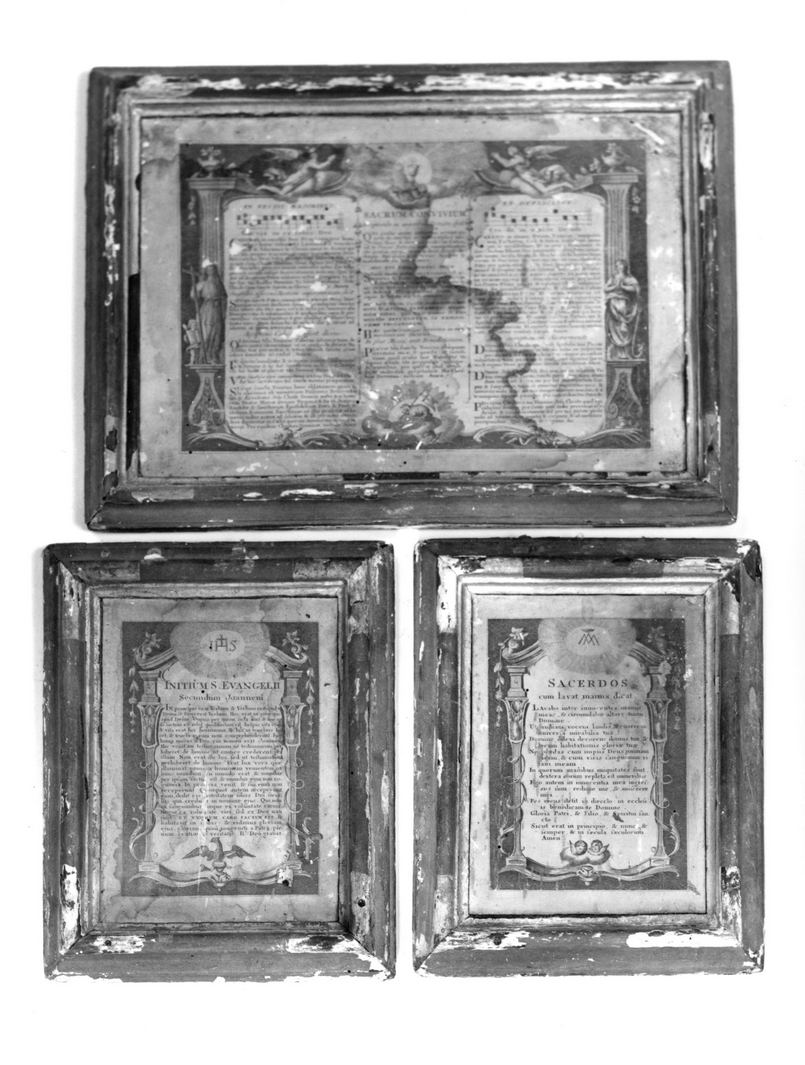 cartagloria, serie - bottega toscana (seconda metà sec. XIX)