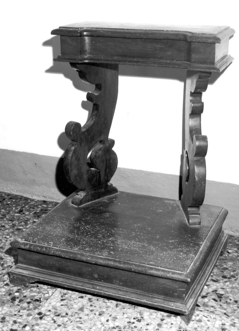 inginocchiatoio - bottega toscana (sec. XVIII)
