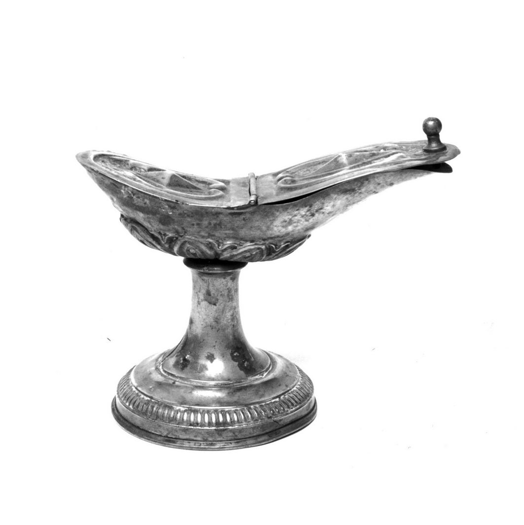 navicella portaincenso - bottega toscana (seconda metà sec. XVIII)