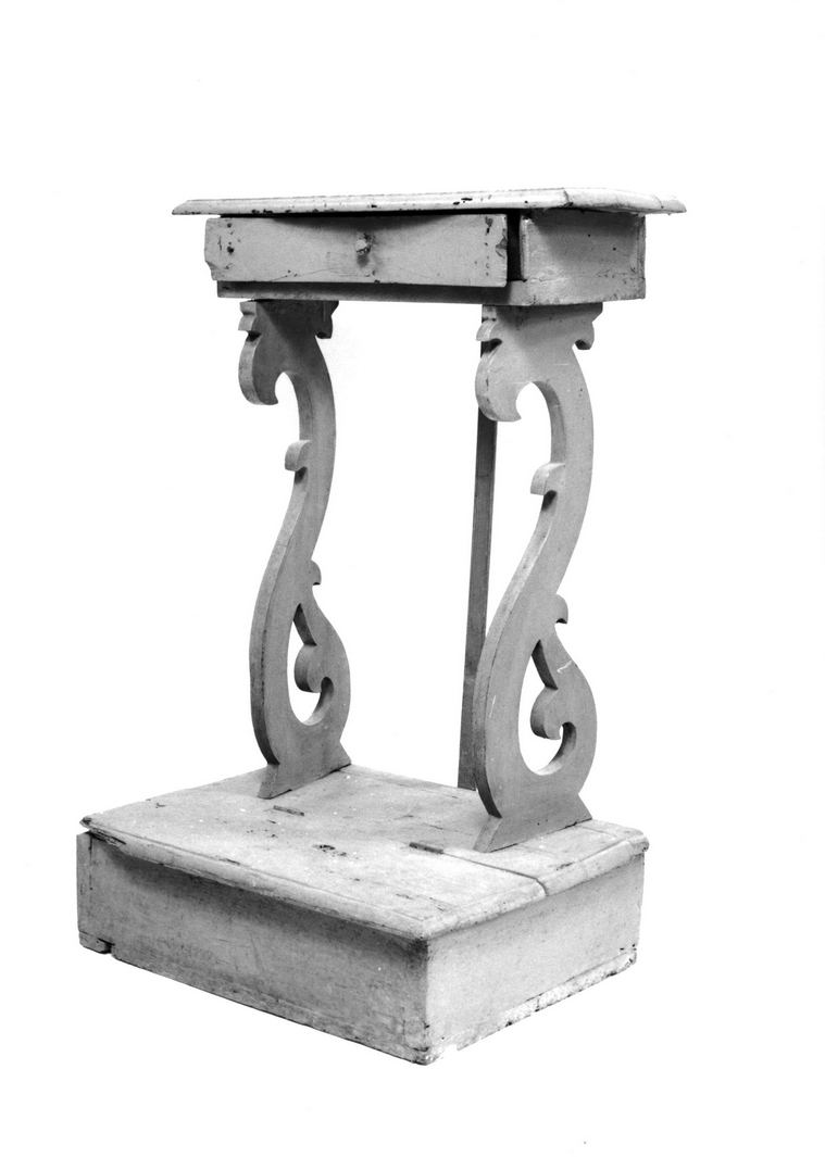 inginocchiatoio - bottega toscana (sec. XVIII)