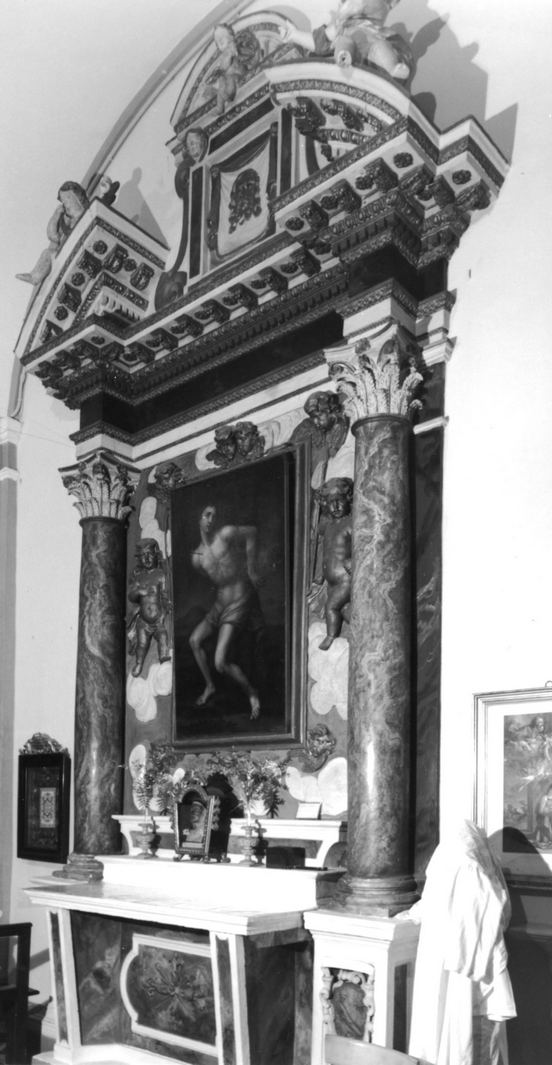 altare - a edicola - bottega toscana (sec. XVIII)