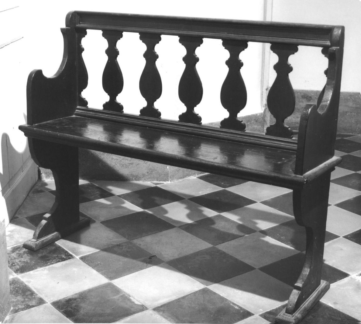 panca - bottega toscana (seconda metà sec. XVIII)