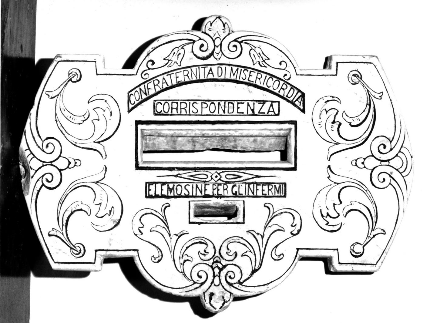 cassetta per elemosine - bottega toscana (prima metà sec. XX)